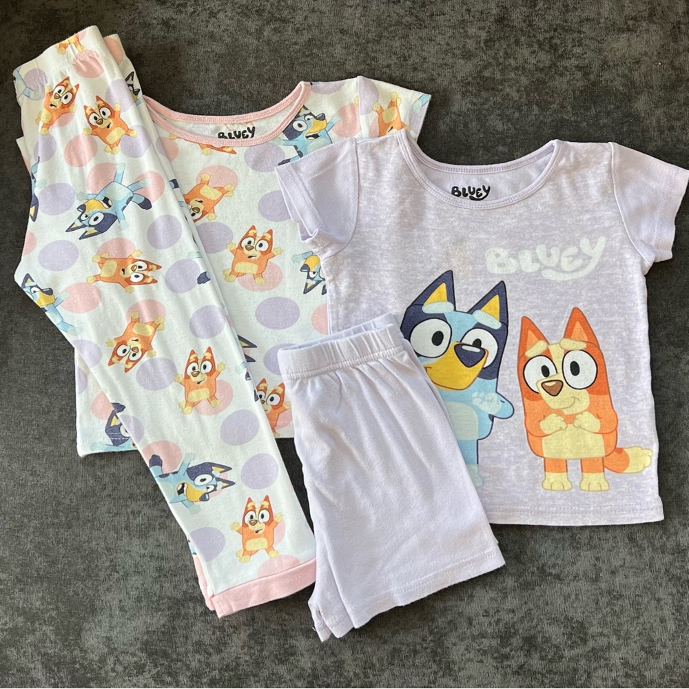 Bluey Girls’ Mix and Match Pajamas Size 6
